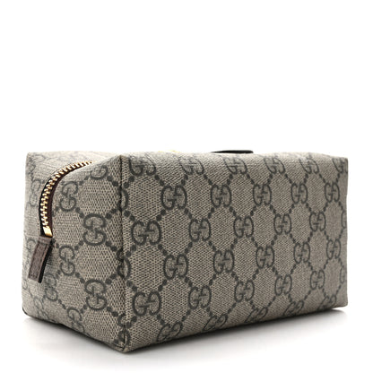 Gucci Soft GG Supreme Monogram Calfskin Medium Ophidia Cosmetic Case Beige Ebony New Acero 2 of 11