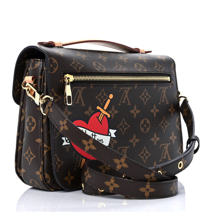Louis Vuitton Monogram Patches Pochette Metis 3 of 8