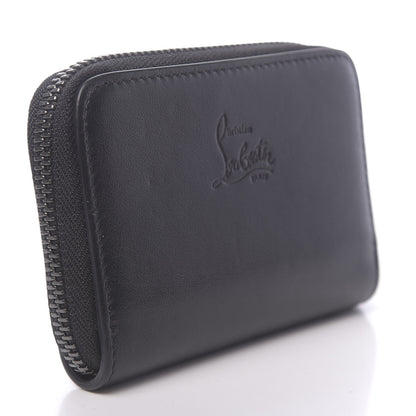 Christian Louboutin Calfksin Spiked Panettone Coin Purse Black 3 of 7