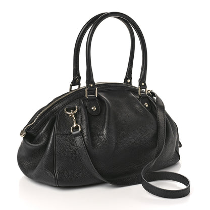 Gucci Calfskin Medium Sukey Boston Bag Black 3 of 8