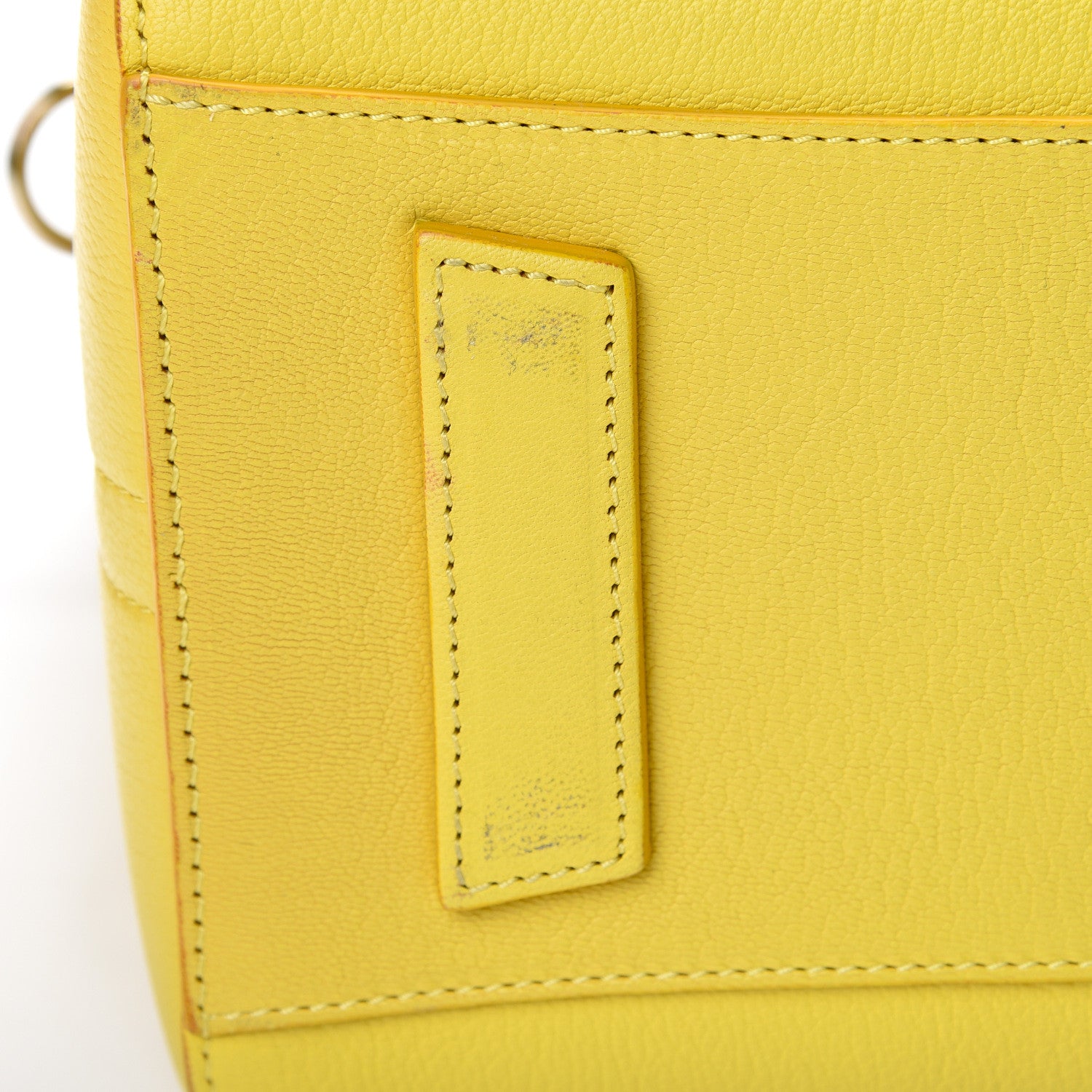 Givenchy Sugar Goatskin Small Antigona Yellow 10 of 12