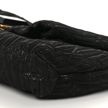 Louis Vuitton Jacquard Quilted Monogram Altair Clutch Black Black 8 of 8