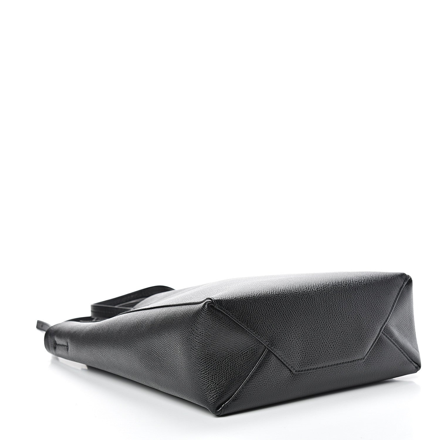 Celine Grained Calfskin Small Vertical Cabas Black 3 of 12