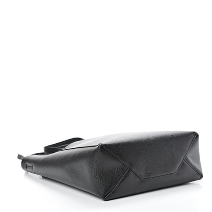 Celine Grained Calfskin Small Vertical Cabas Black 3 of 12