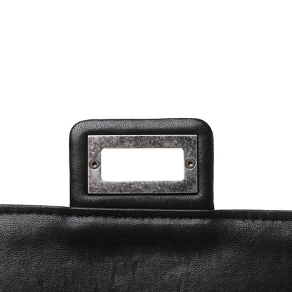 Chanel Washed Lambskin Maxi Take Away Flap Bag Black 10 of 23