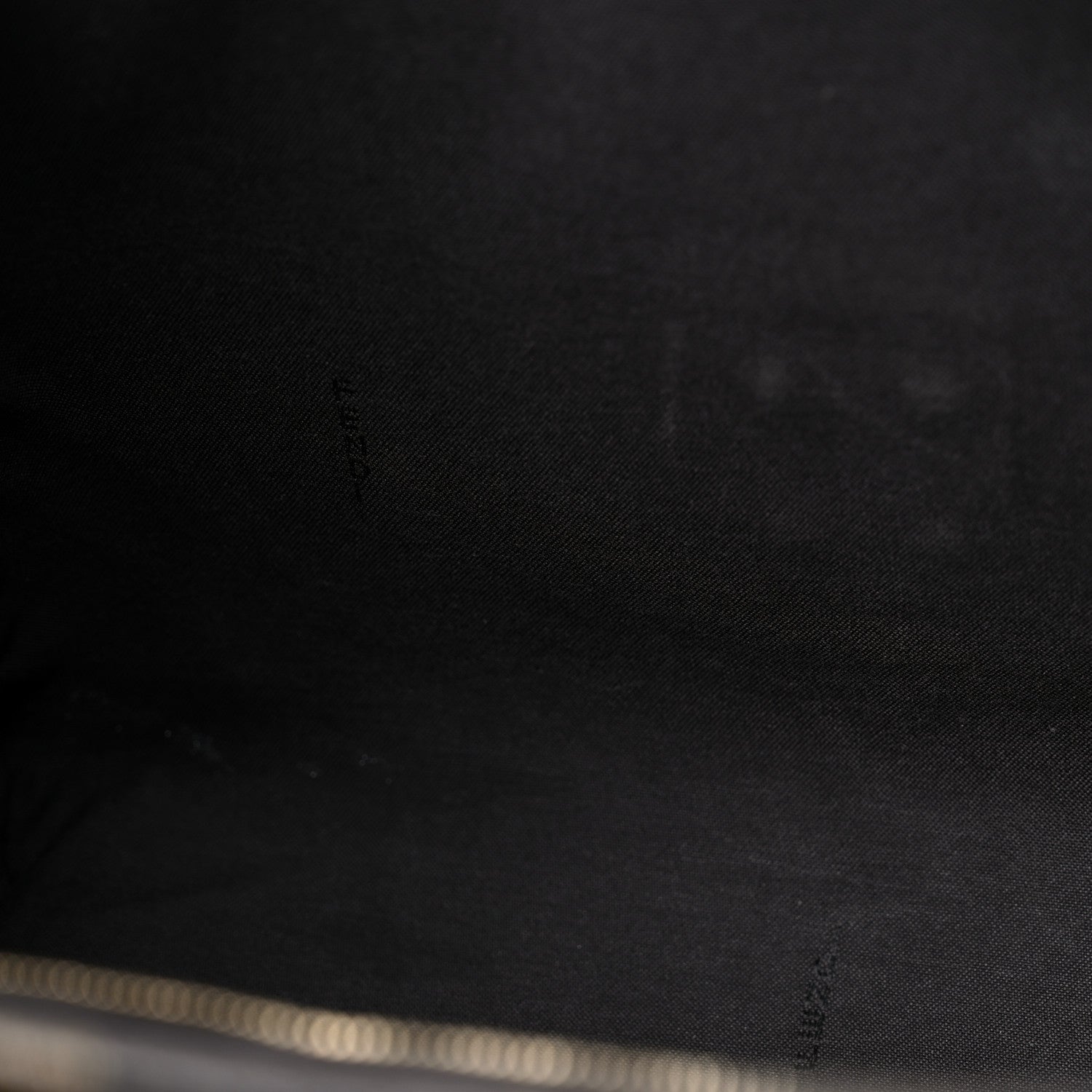 Fendi Pequin Spalmati Vitello Flamingo Shoulder Bag Tobacco Blue Neon 13 of 17