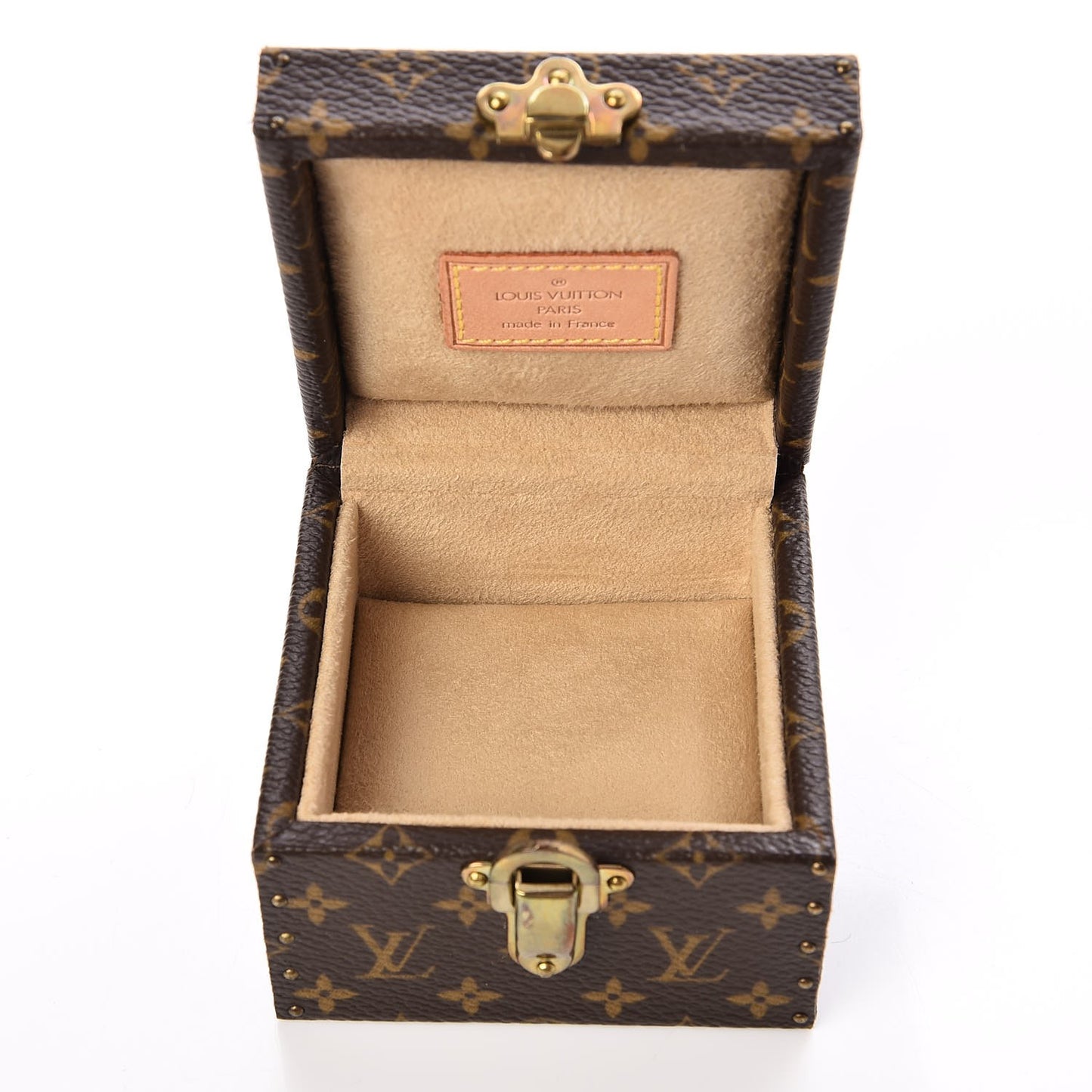 Monogram Ring Box Mini Trunk Case