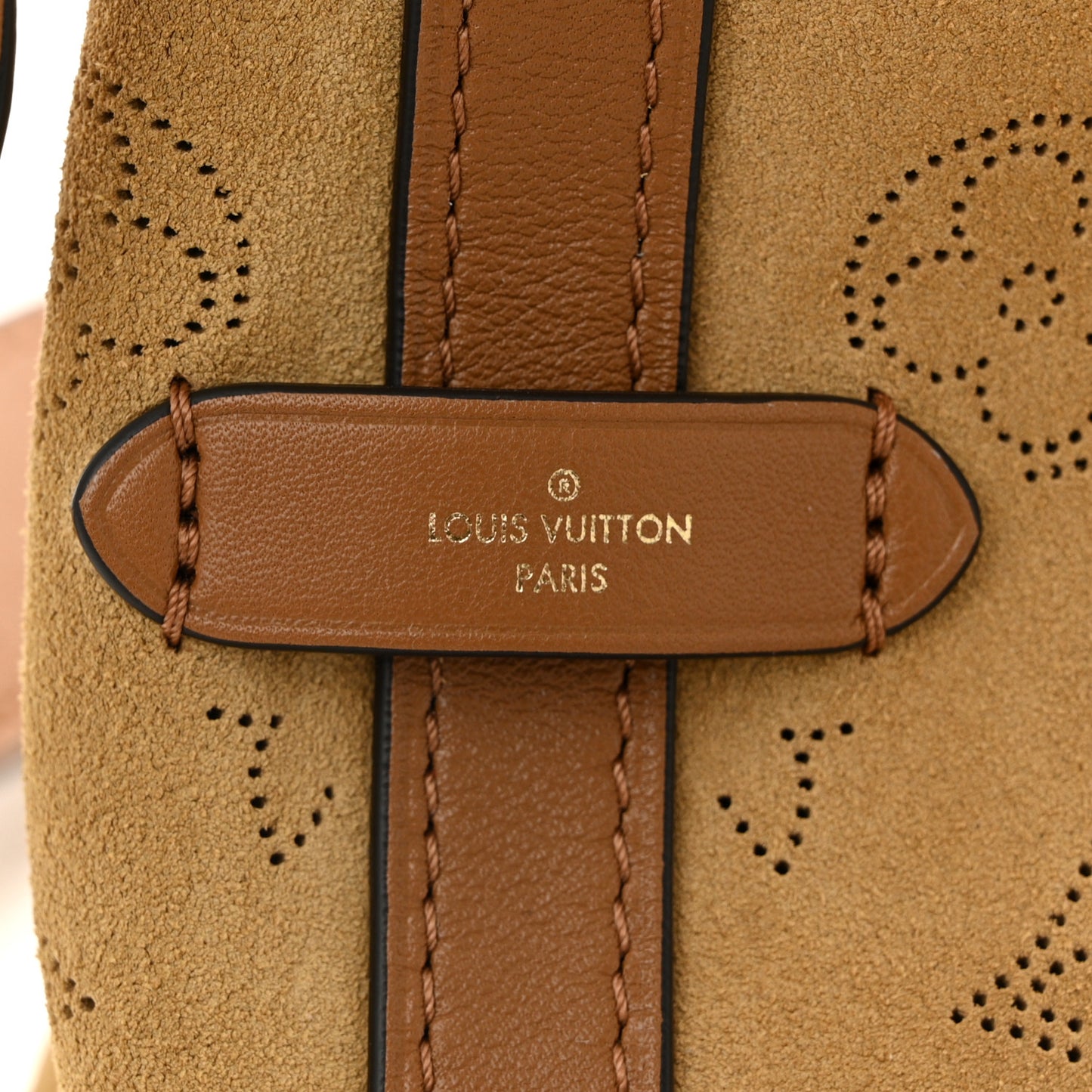 Suede Mahina CarryAll PM Beige