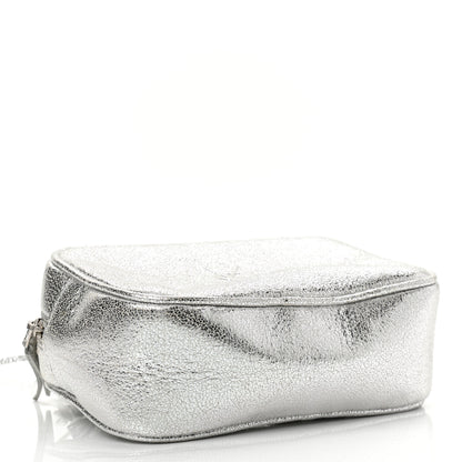 Saint Laurent Metallic Lambskin Monogram Lou Belt Bag Argento 4 of 10