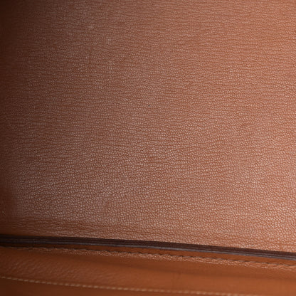 Hermes Taurillon Clemence Birkin 35 Gold 18 of 40