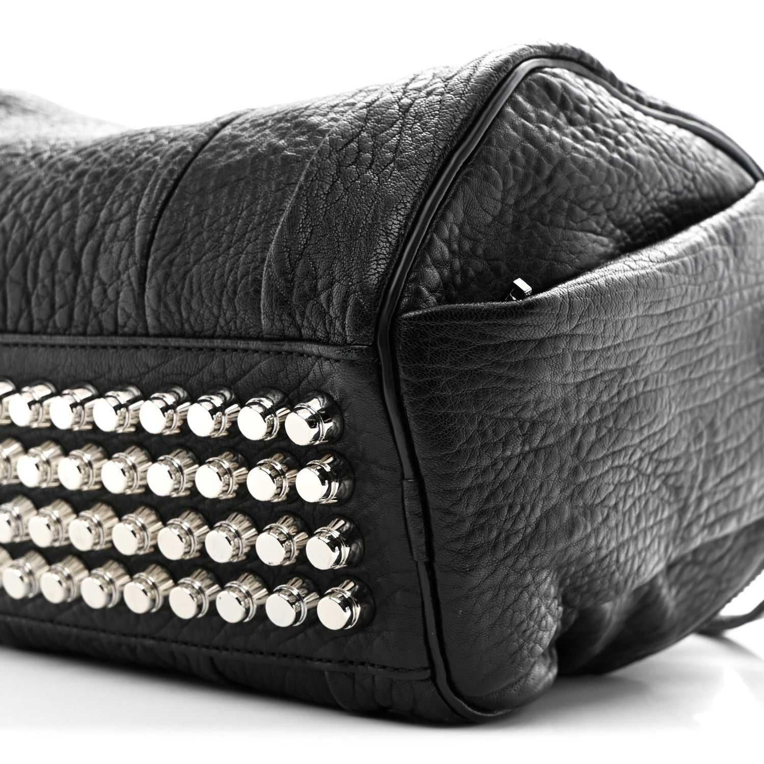 Alexander Wang Pebbled Lambskin Rockie Black Rhodium Hardware