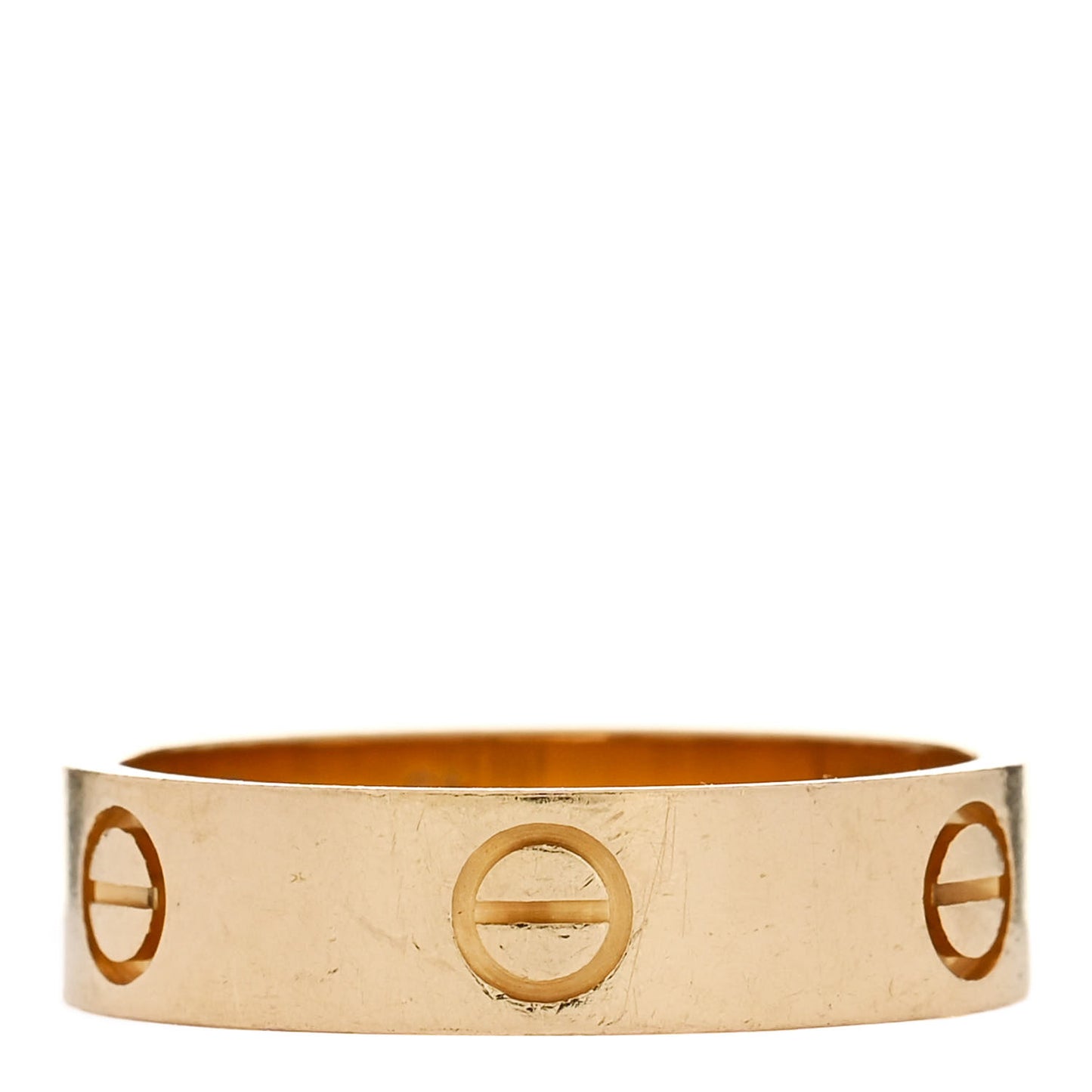 18K Yellow Gold 5.5mm LOVE Ring 61 9.5
