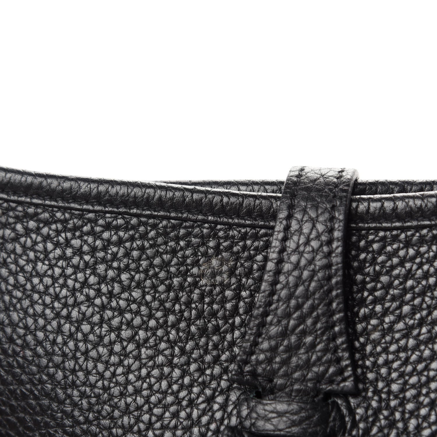 Hermes Taurillon Clemence Evelyne III PM Black 10 of 14