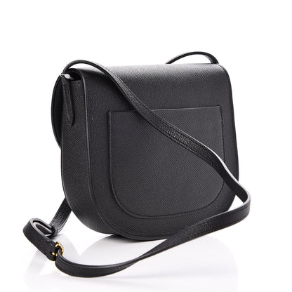 Celine Grained Calfskin Small Trotteur Black 3 of 7