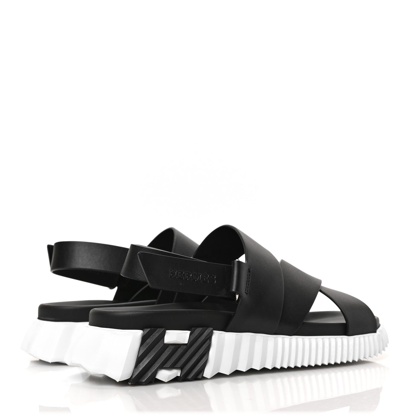 Parachute Fabric Calfskin Womens Electric Sandals 39 Black