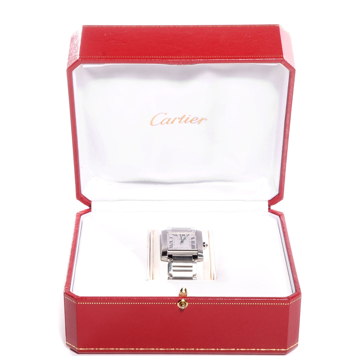 Stainless Steel 28mm Tank Francaise Automatic Watch