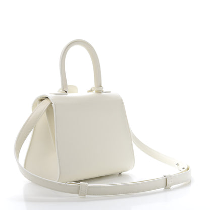 Delvaux Calfskin Mini Brillant Satchel Ivory 4 of 14