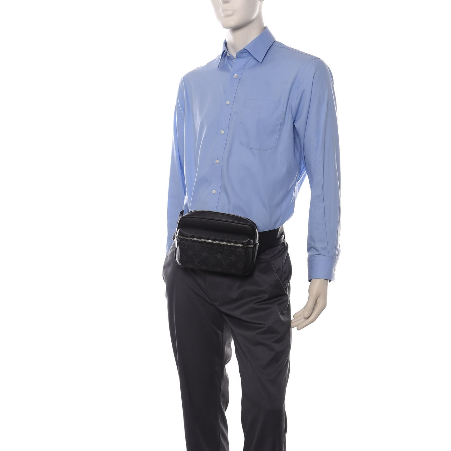 Taiga Monogram Outdoor Bumbag Black