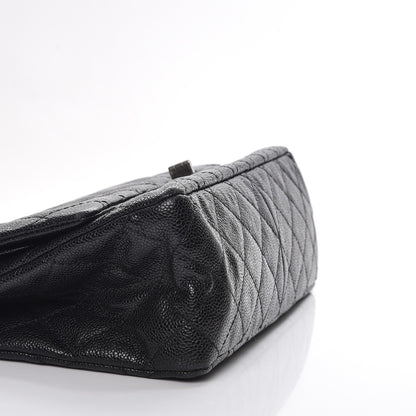 Chanel Caviar Quilted 2.55 Reissue 226 Flap Black 9 of 10