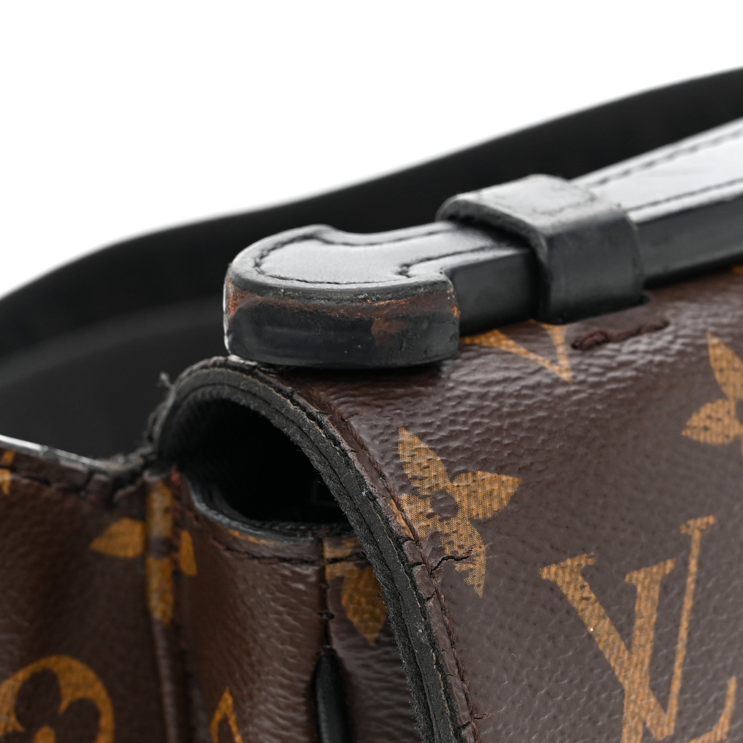 Louis Vuitton Monogram Macassar S Lock Messenger 14 of 18