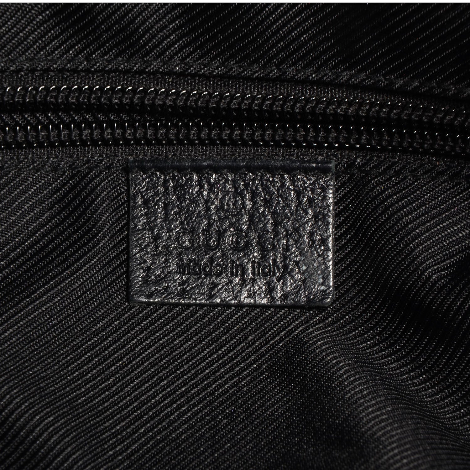 Gucci GG Monogram Small Web Handle Bucket Tote Black 6 of 7