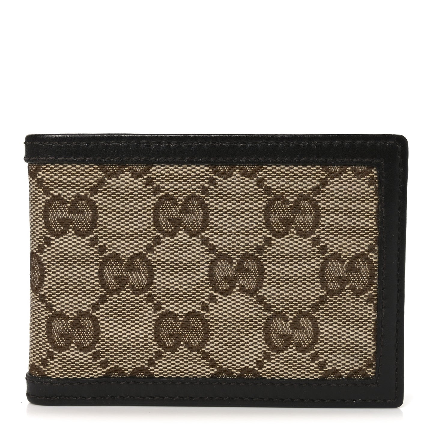 Monogram Mini Bi-Fold Wallet Brown Dark Brown