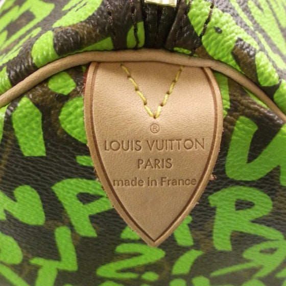 Monogram Graffiti Speedy 30 Green