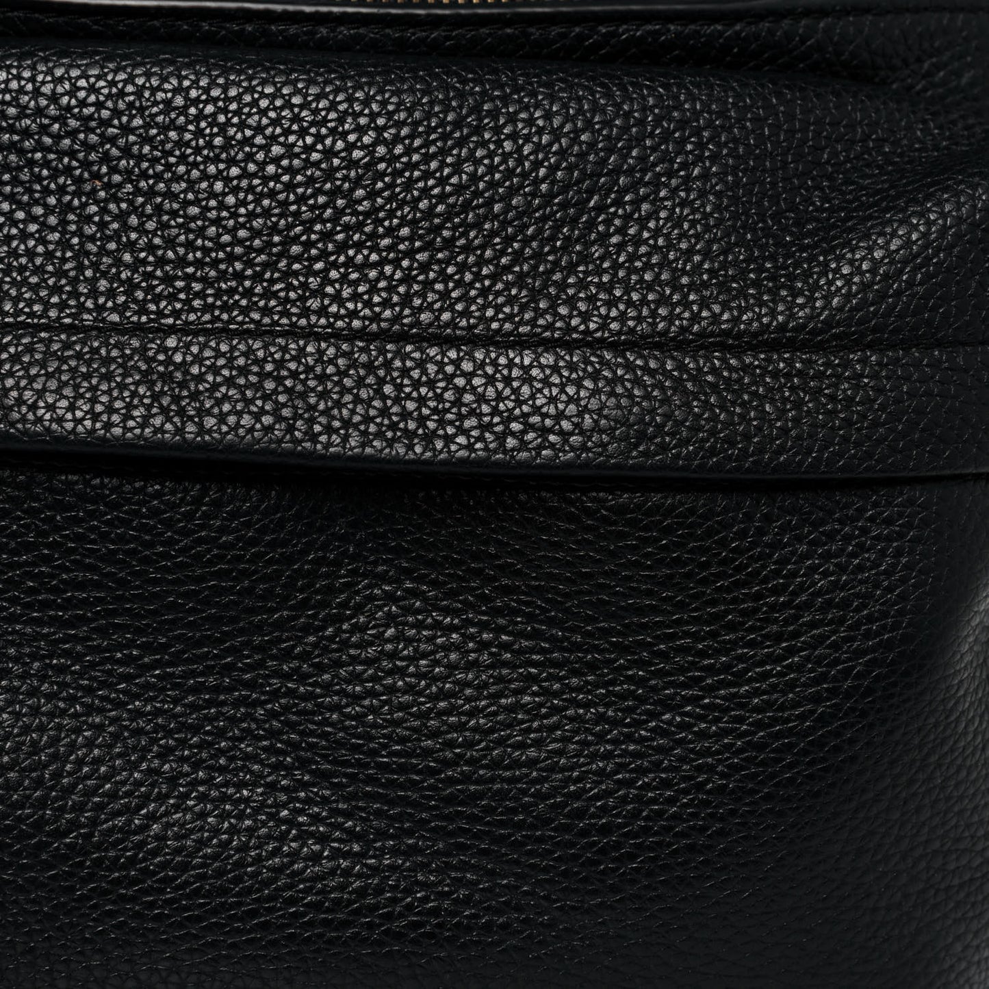 Pebbled Calfskin Varsity Backpack Black