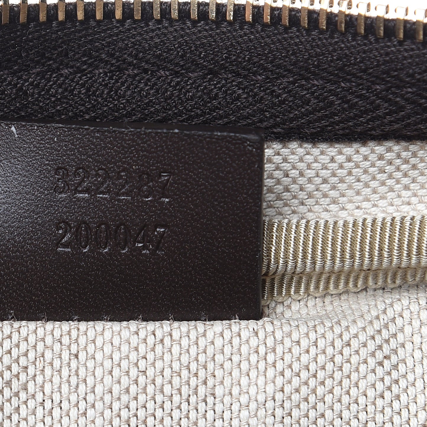 GG Supreme Monogram Briefcase Dark Brown