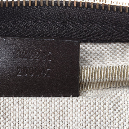 Gucci GG Supreme Monogram Briefcase Dark Brown 7 of 11