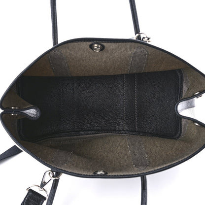 Hermes Twill D H Negonda Garden Party 30 TPM Ecru Black 5 of 9