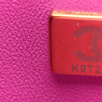 Chanel Caviar Quilted Medium Double Flap Purple 7 of 11