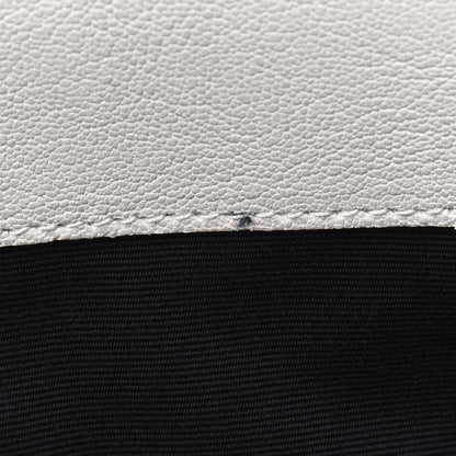 Saint Laurent Sheepskin Matelasse Chevron Monogram Medium College Bag Crema Soft 11 of 23