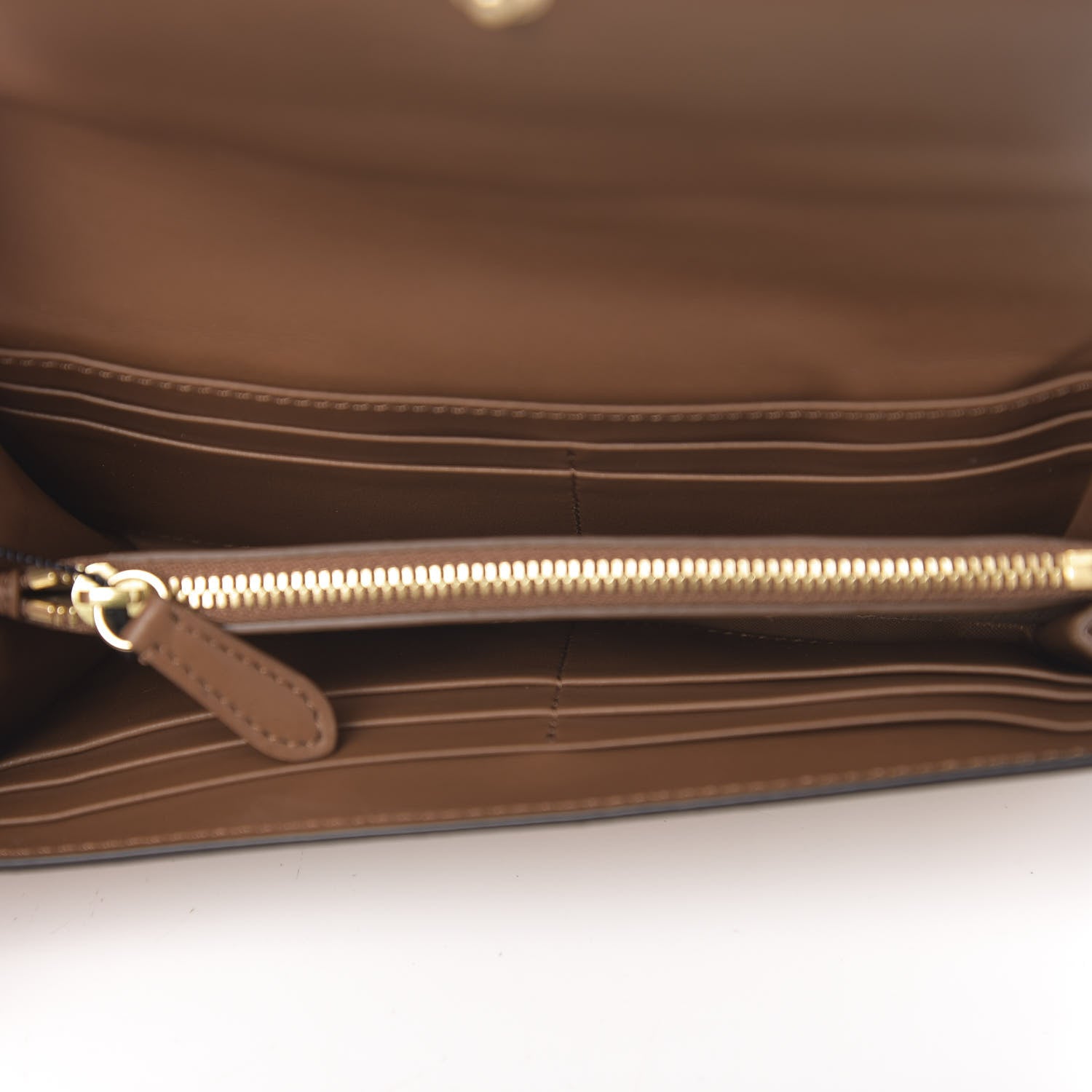 Burberry Haymarket Check Halton Wallet Tan 4 of 5