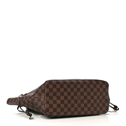 Louis Vuitton Damier Ebene Neo Neverfull MM Rose Ballerine 5 of 12