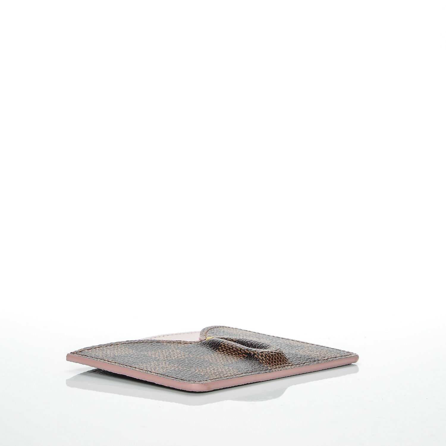 Louis Vuitton Damier Ebene Caissa Card Holder Rose Ballerine 4 of 6