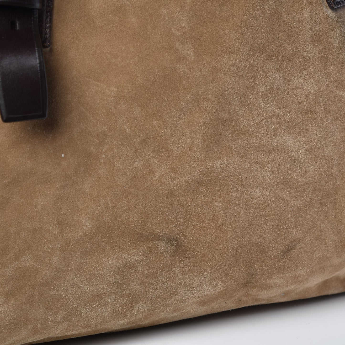 Scamosciato Suede Satchel Light Brown