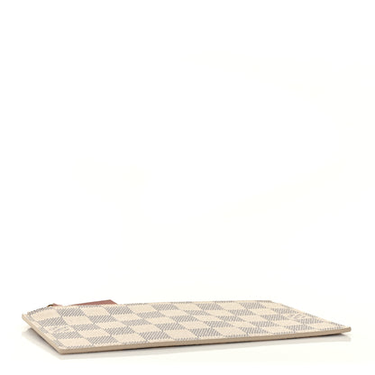 Louis Vuitton Damier Azur Felicie Chain Wallet Zippered Insert Rose Ballerine 4 of 8