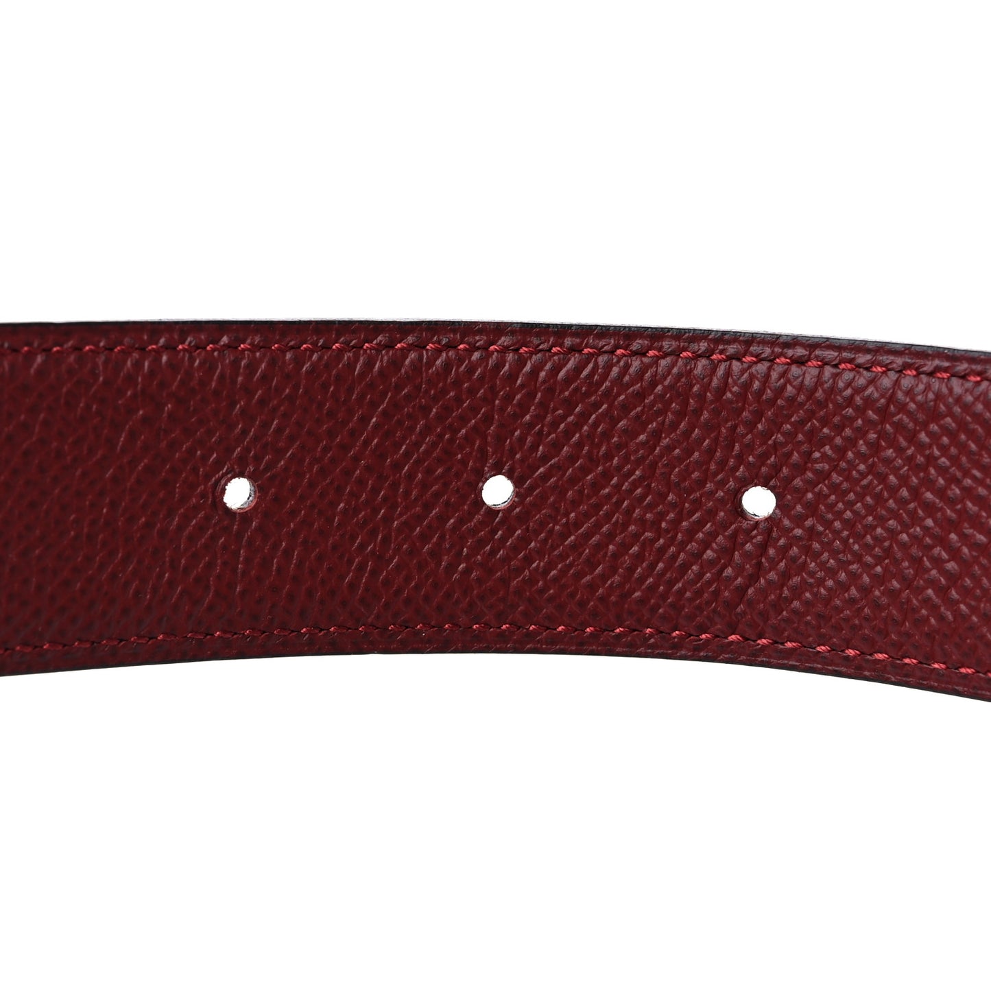 Epsom 32mm Belt Strap 80 32 Black Rouge Grenat