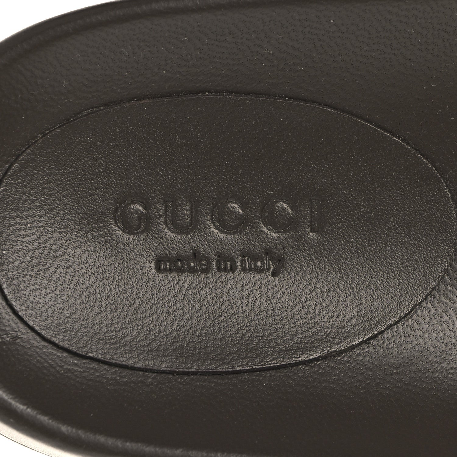 Gucci GG Supreme Monogram Miro Soft Calfskin Womens Horsebit Slippers 39.5 Beige Ebony New Acero 9 of 10