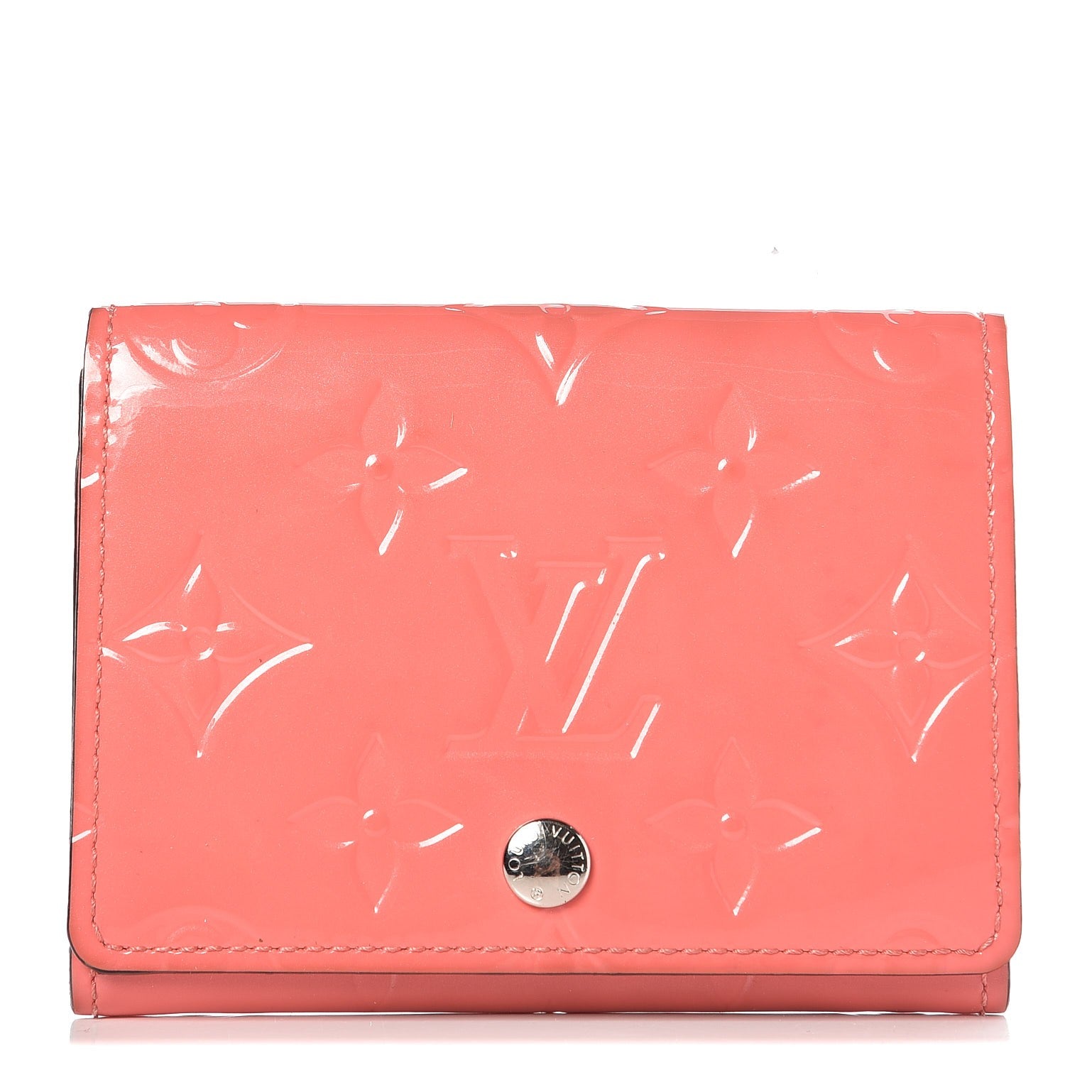 Louis Vuitton Vernis Business Card Holder Poppy 1 of 7