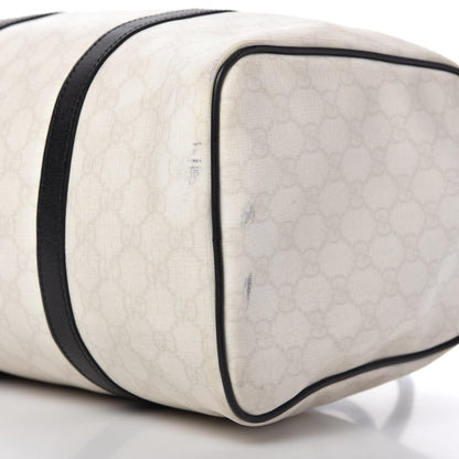 Gucci GG Plus Monogram Medium Joy Boston White Black 7 of 10