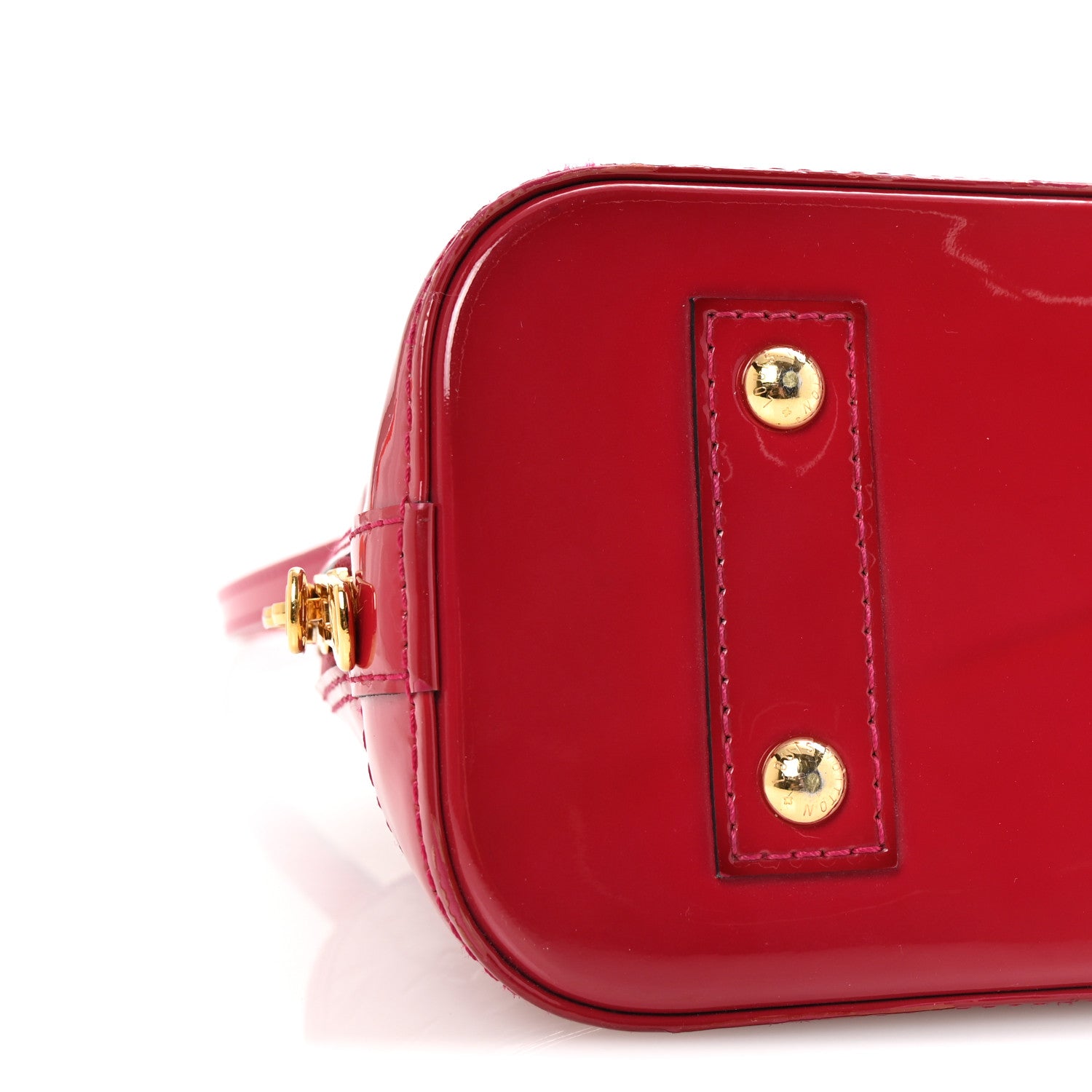 Louis Vuitton Vernis Alma BB Rose Indien 8 of 9
