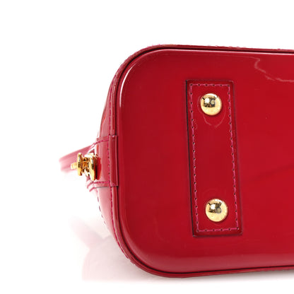 Louis Vuitton Vernis Alma BB Rose Indien 8 of 9