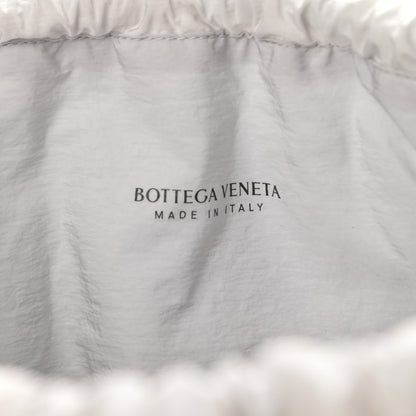 Bottega Veneta French Calfskin Shell Bag White Frost 7 of 11