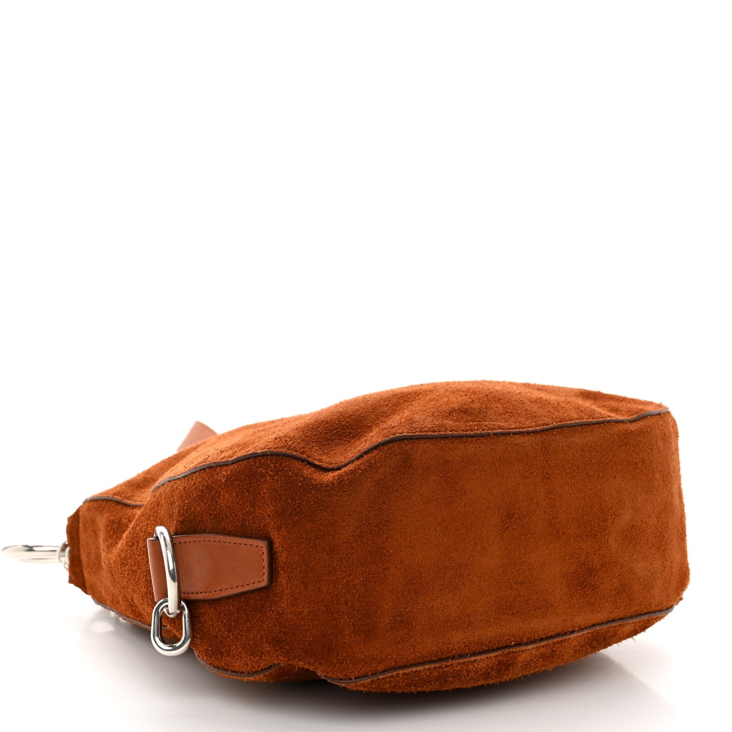 Burberry Suede Small Knight Bag Bruciato 4 of 12