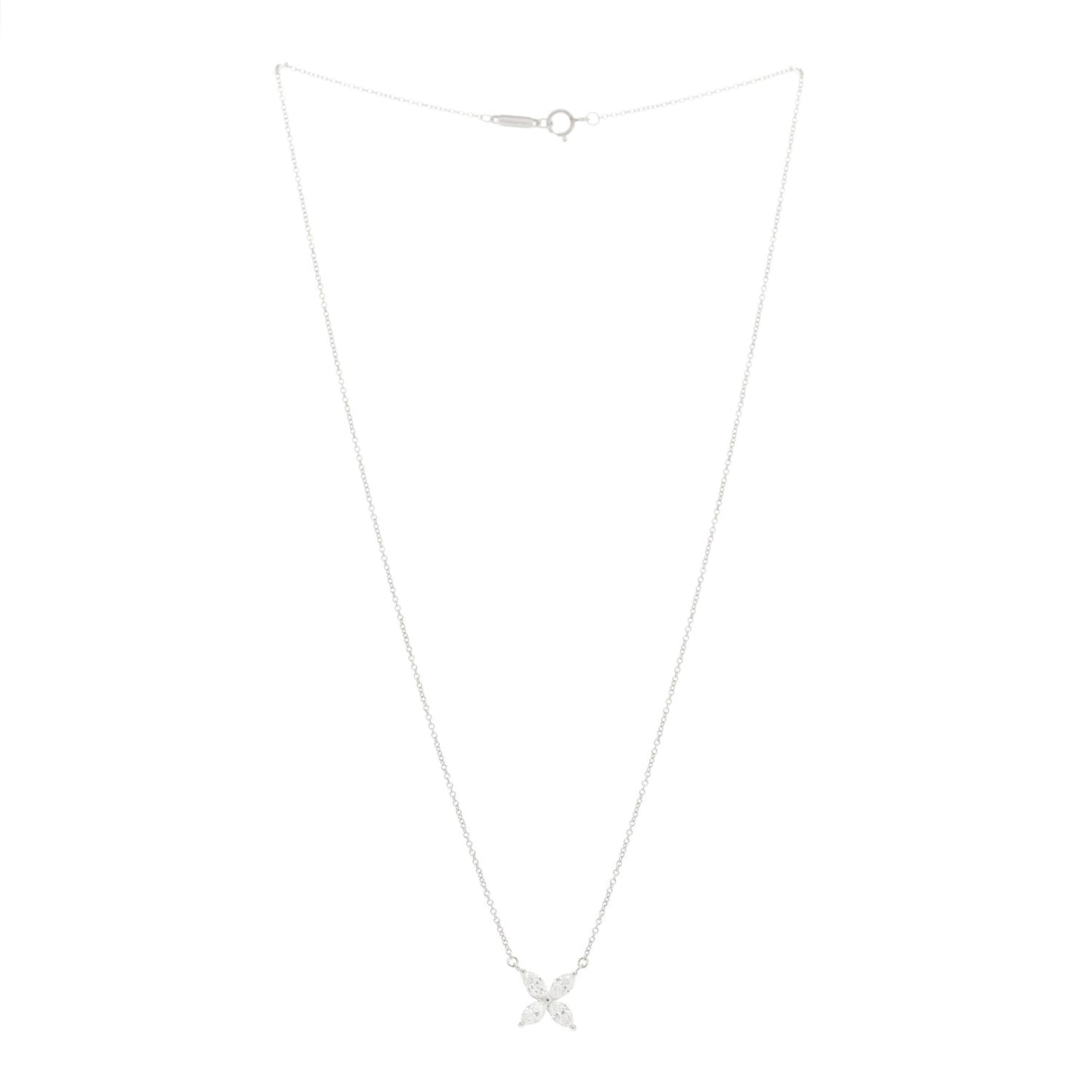 Platinum Diamond Large Victoria Necklace