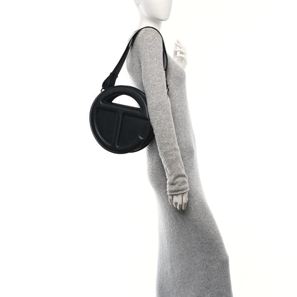 Telfar Vegan Leather Major Circle Bag Black 2 of 11