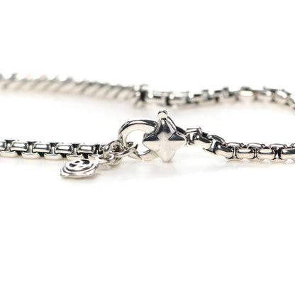 David Yurman Sterling Silver Diamond Petite Pave Metro Bar Bracelet 4 of 5