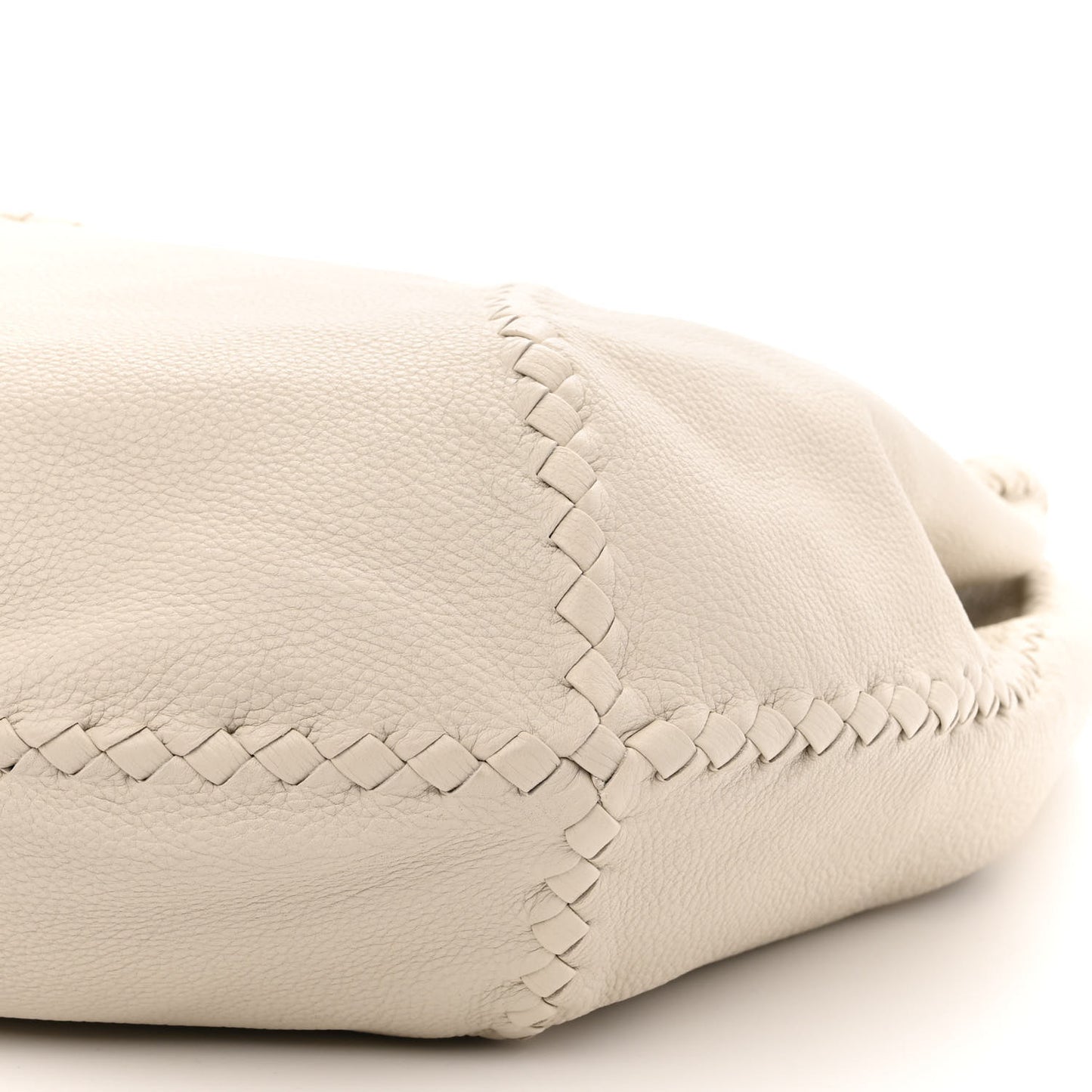 Cervo Deerskin Large Hobo White